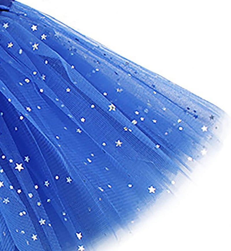 Ayhcclth Girls Tutu Classic Elastic 3 or 4 Layered Tulle Skirt Tutu for Toddler Girl, 2-8Years - Image 3